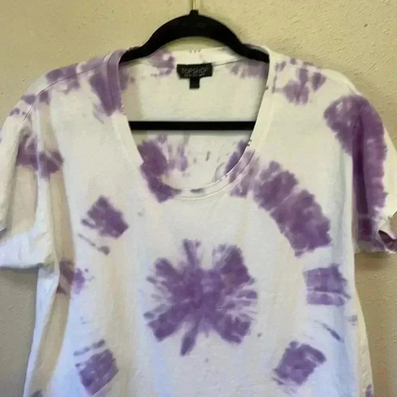 TOPSHOP Women’s Tie Dye T-Shirt - Picture 2 of 6